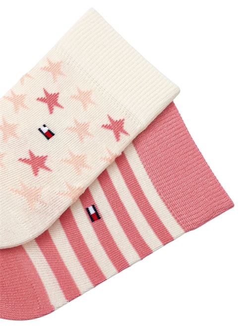 Calzino rosa in cotone Tommy Hilfiger | 100000816022